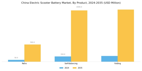 China Electric Scooter Battery Market Segment Image 1