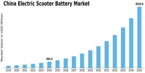 China Electric Scooter Battery Market Size
