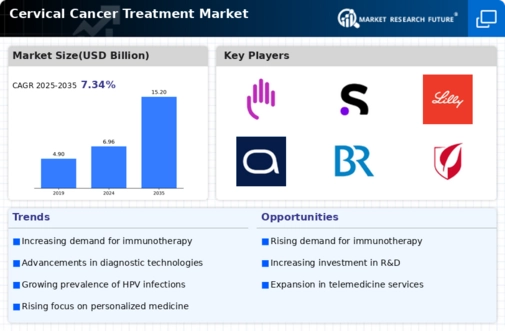 Cervical Cancer Treatment Market Infographic
