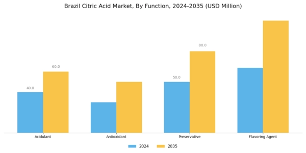 Brazil Citric Acid Market Segment Image 1