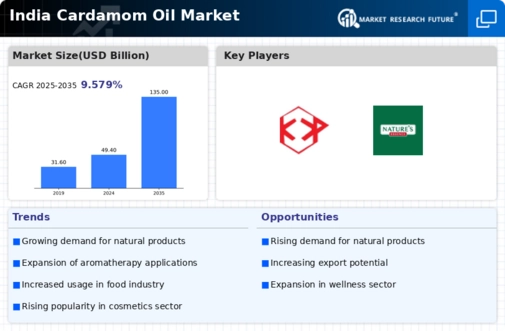 India Cardamom Oil Market Infographic