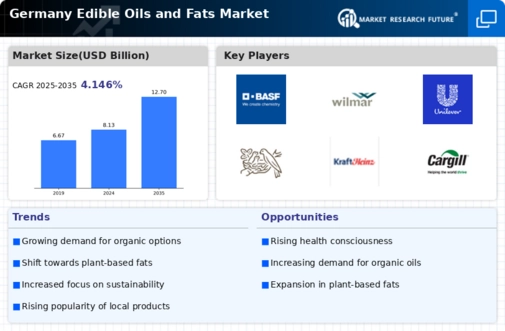 Germany Edible Oils Fats Market Infographic