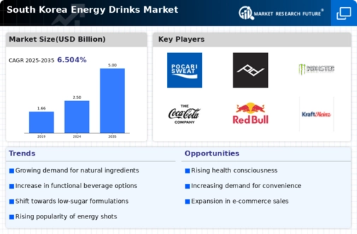 South Korea Energy Drinks Market Infographic