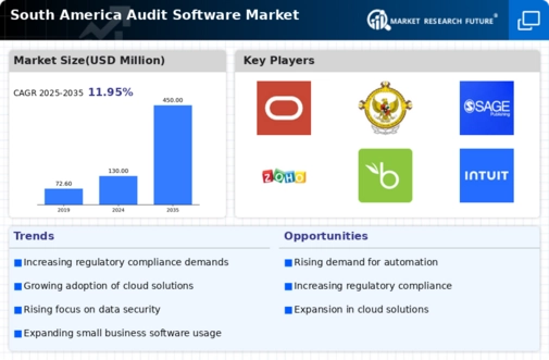 South America Audit Software Market Infographic