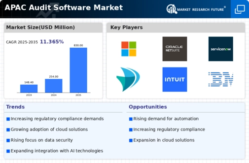 APAC Audit Software Market Infographic