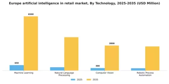 Europe Artificial Intelligence in Retail Market Segment Image 3