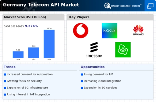 Germany Telecom API Market Infographic