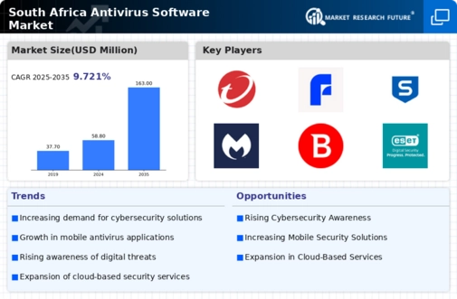 South Africa Antivirus Software Market Infographic