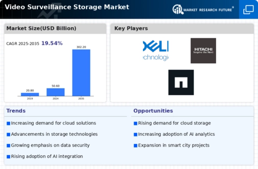 Video Surveillance Storage Market Infographic