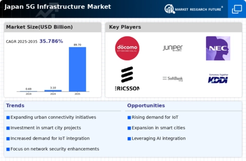 Japan 5G Infrastructure Market Infographic