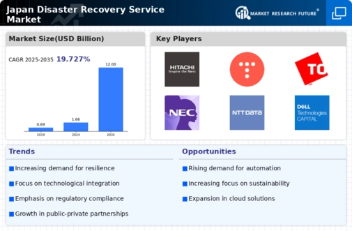 Japan Disaster Recovery Service Market Infographic