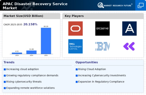 APAC Disaster Recovery Service Market Infographic