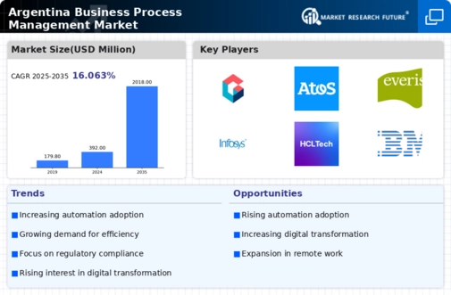 Argentina Business Process Management Market Infographic