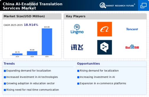China AI Enabled Translation Services Market Infographic
