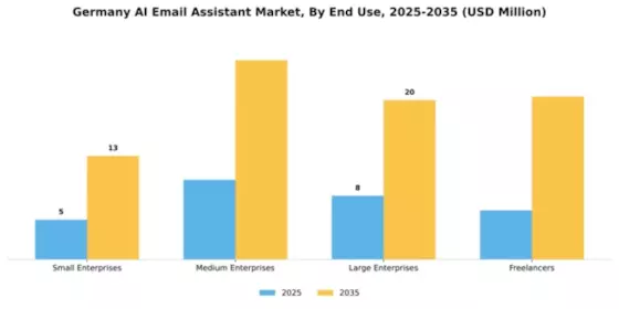 Germany AI Email Assistant Market Segment Image 2
