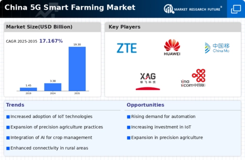 China 5G Smart Farming Market Infographic