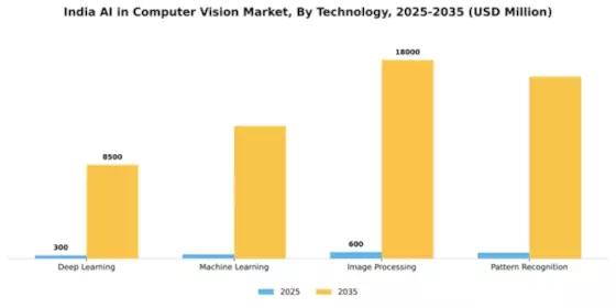 India AI in Computer Vision Market Segment Image 3