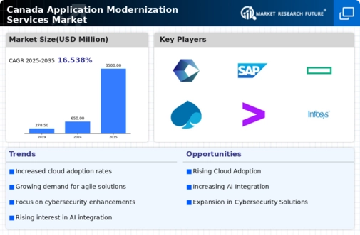 Canada Application Modernization Services Market Infographic