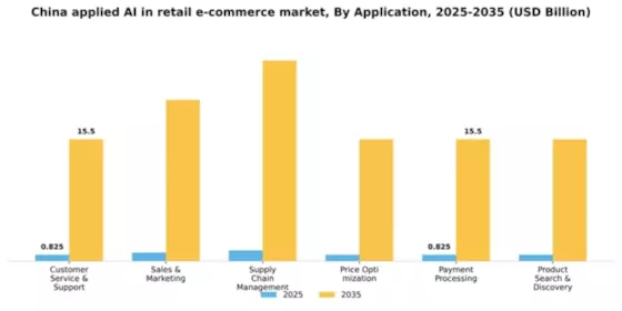 China Applied AI in Retail E Commerce Market Segment Image 0