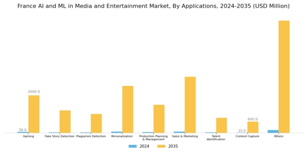 France AI ML in Media and Entertainment Market Segment Image 1