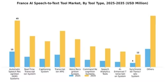 France AI Speech to Text Tool Market Segment Image 2
