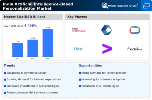 India Artificial Intelligence Based Personalization Market Infographic