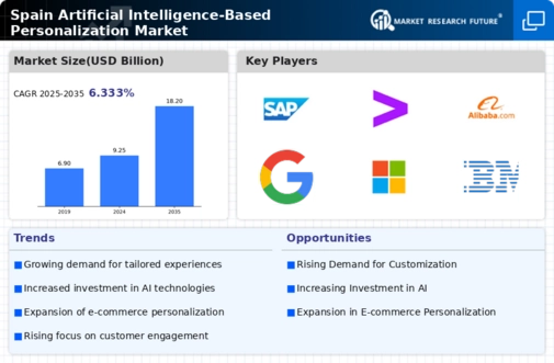 Spain Artificial Intelligence Based Personalization Market Infographic