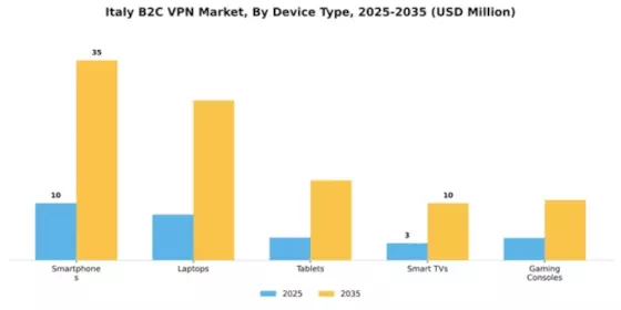 Italy B2C VPN Market Segment Image 1