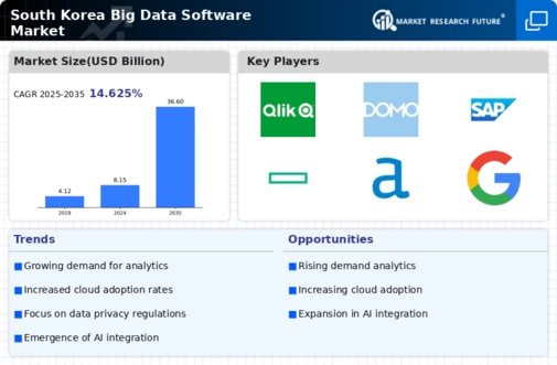 South Korea Big Data Software Market Infographic