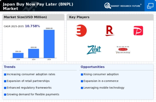 Japan Buy Now Pay Later Market Infographic