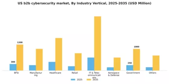 US B2B Cybersecurity Market Segment Image 1