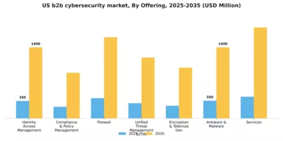US B2B Cybersecurity Market Segment Image 2