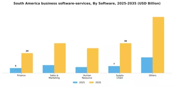 South America Business Software Services Market Segment Image 4