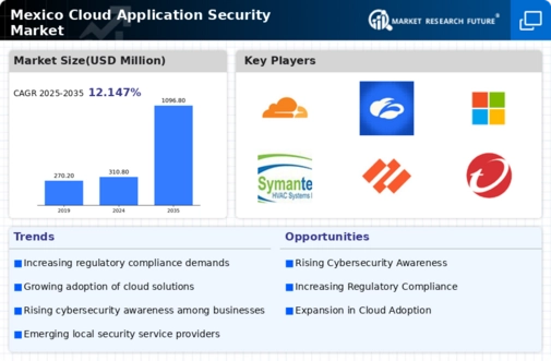 Mexico Cloud Application Security Market Infographic
