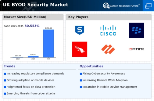UK BYOD Security Market Infographic