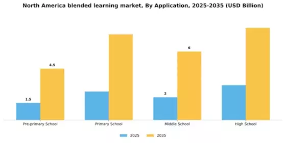 North America Blended Learning Market Segment Image 0