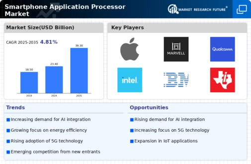 Smartphone Application Processor Market Infographic