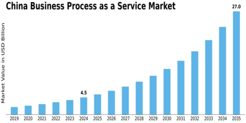 China Business Process as a Service Market Size