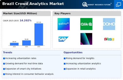 Brazil Crowd Analytics Market Infographic