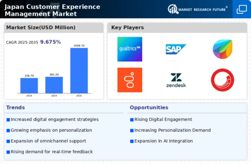 Japan Customer Experience Management Market Infographic