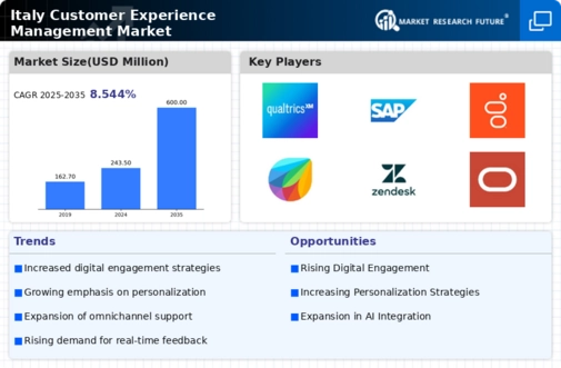 Italy Customer Experience Management Market Infographic