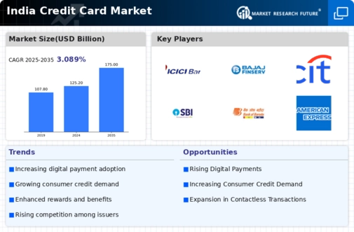 India Credit Card Market Infographic