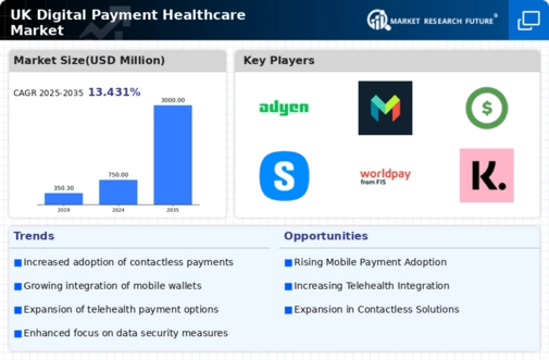 UK Digital Payment Healthcare Market Infographic