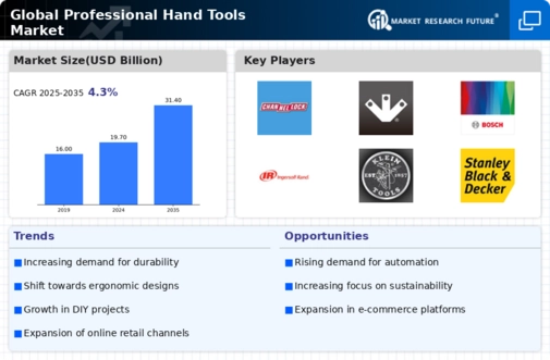 Professional Hand Tools Market  Infographic