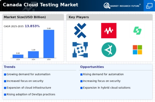 Canada Cloud Testing Market Infographic
