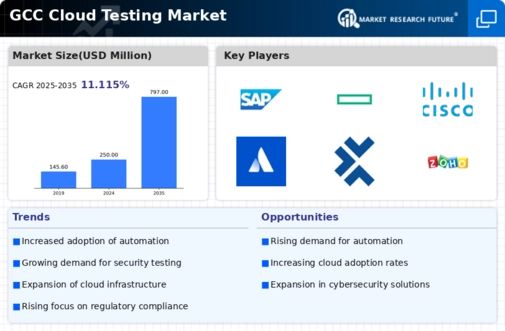 GCC Cloud Testing Market Infographic