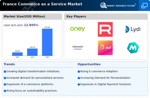 France Commerce as a Service Market Infographic