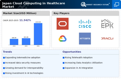 Japan Cloud Computing in Healthcare Market Infographic