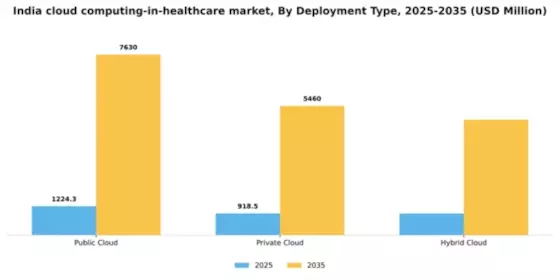 India Cloud Computing in Healthcare Market Segment Image 1