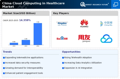 China Cloud Computing in Healthcare Market Infographic
